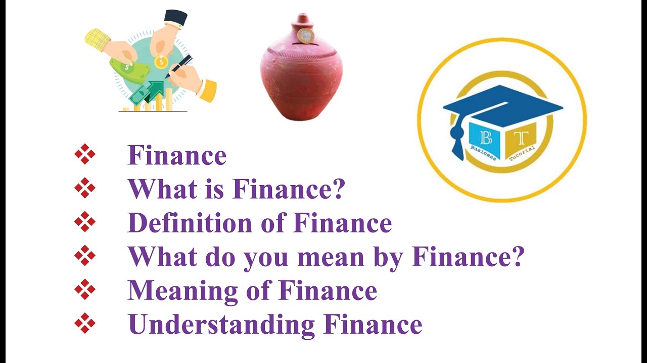 What is Finance? Definition of Finance